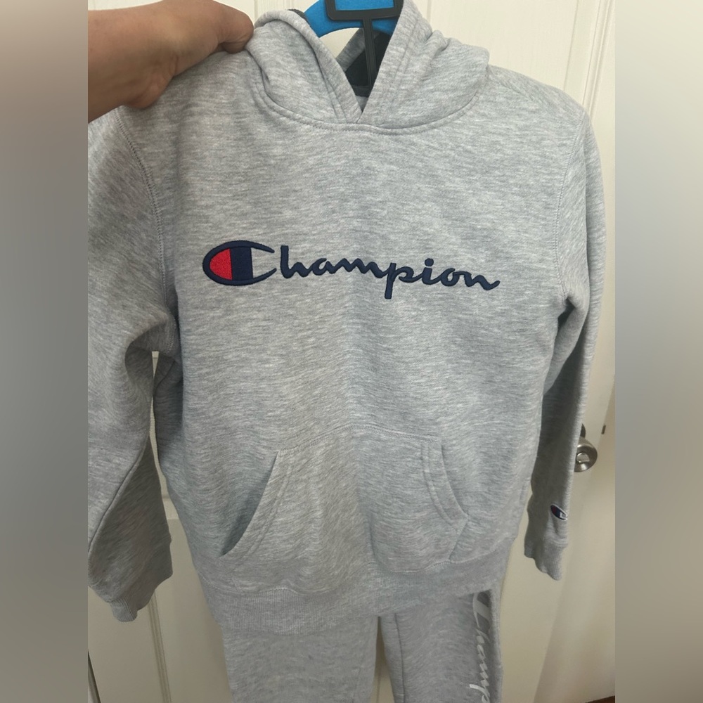Champion Gray Sweatshirt and pant set